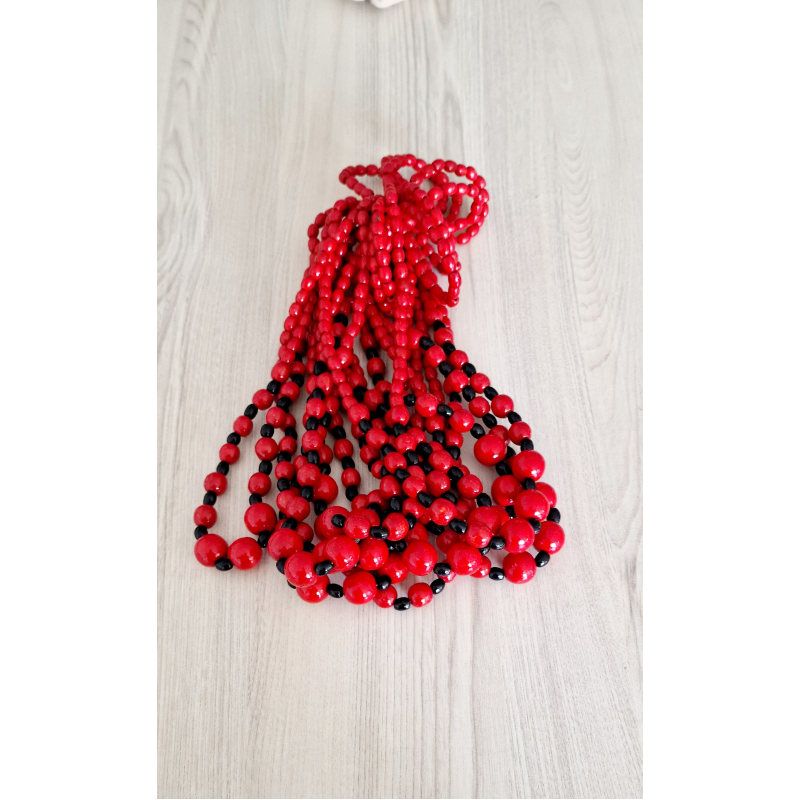 Намисто з дерева ручної роботи