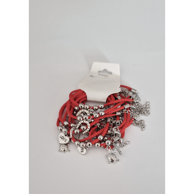 Браслет червона нитка на застібці Браслет червона нитка на застібці