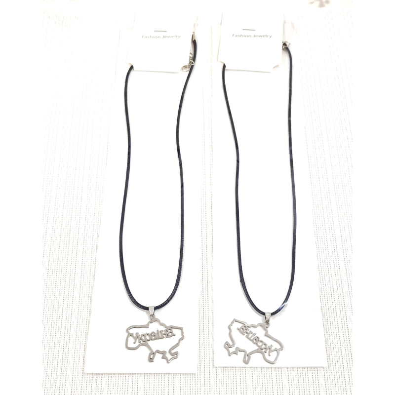 Кулон патріотичний  “Карта України “ патріотична символіка