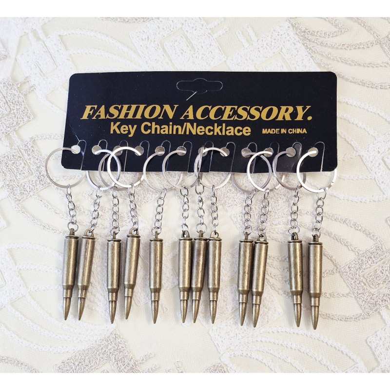 Брилок зброя для ключів у вигляді пулі Брилок зброя для ключів у вигляді пулі