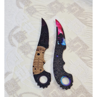 Дерев'яний сувенірний ніж керамбіт "Кіготь"-безпечна іграшка для дітей