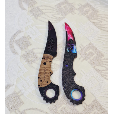 Дерев'яний сувенірний ніж керамбіт "Кіготь"-безпечна іграшка для дітей