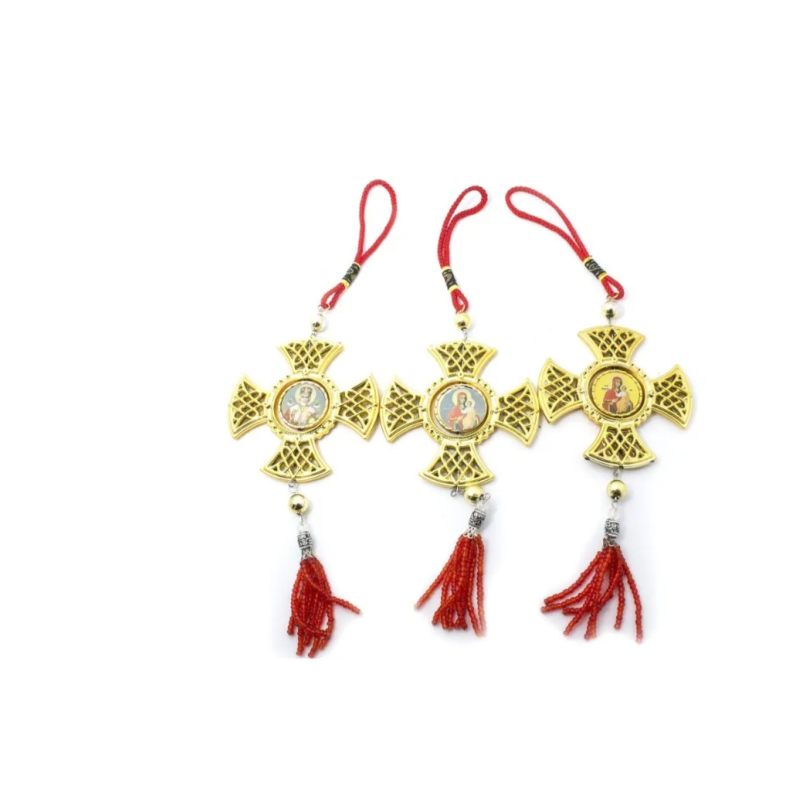 Оберіг підвіска в машину хрест