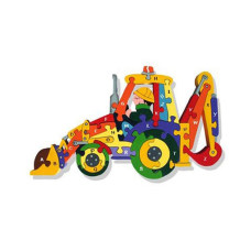 Пазл з англійським алфавітом і цифрами