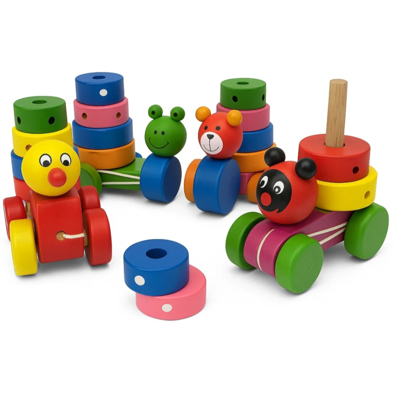 Дерев“яна машинка-конструктор 