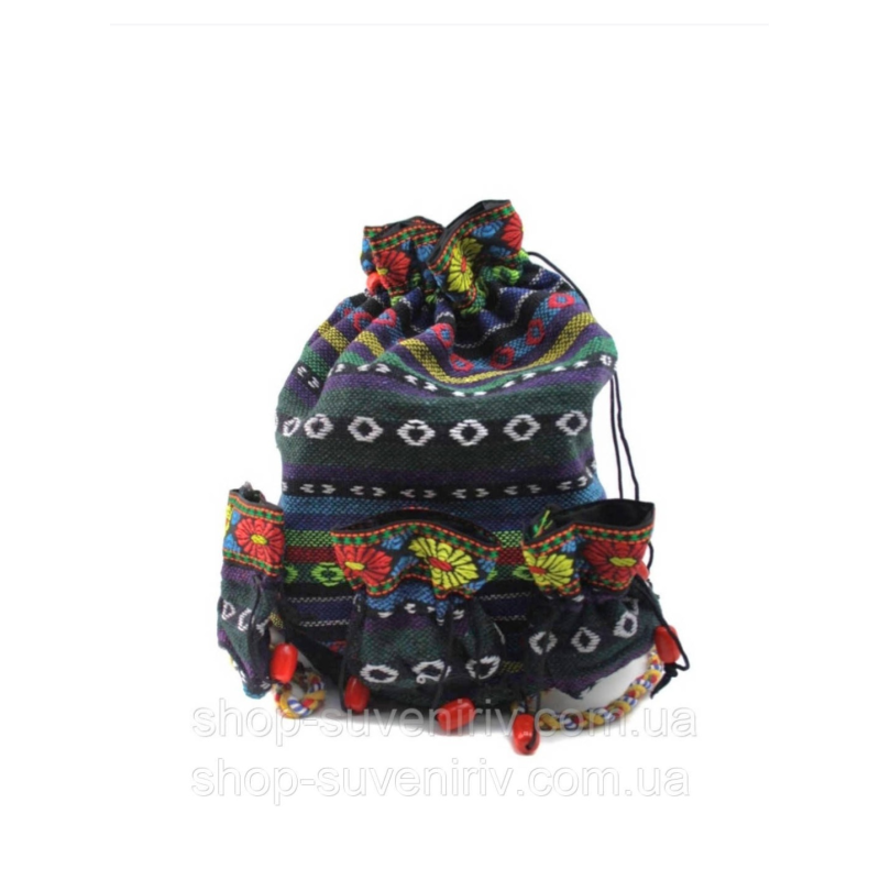 Рюкзак в українському карпатському стилі великий Рюкзак в українському карпатському стилі великий