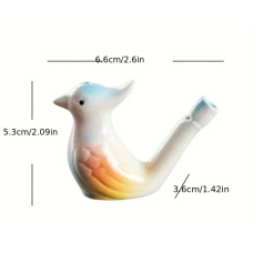 Свисток керамічний Птах з чубчиком