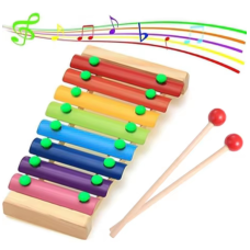 Ксилофон музикальний дерев“яний великий