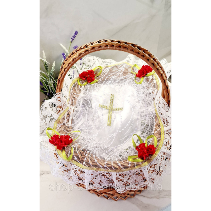 Прикраси на великодній кошик, серветка на кошик Прикраси на великодній кошик, серветка на кошик