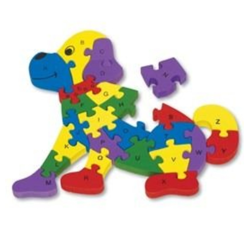 Пазли з дерева Собачка