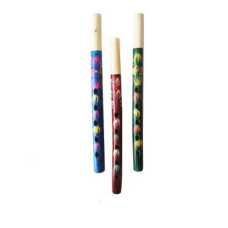 Сопілка дерев“яна розписна середня 25см