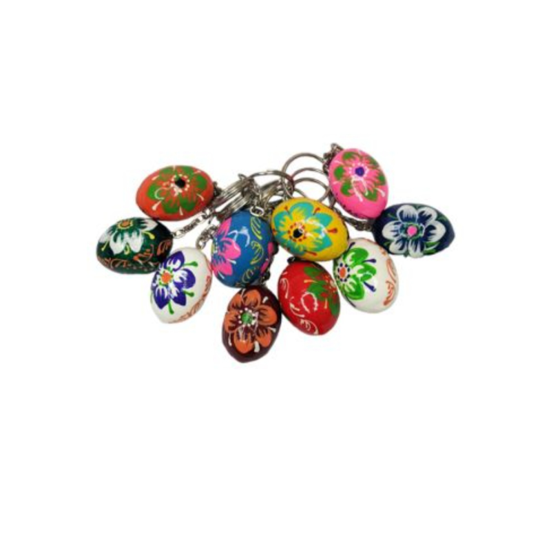 Брилок сувенірний яйце розмальоване (писанка) Брилок сувенірний яйце розмальоване (писанка)