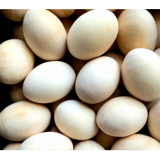 Яйце дерев“яне для розпису 6×4см.