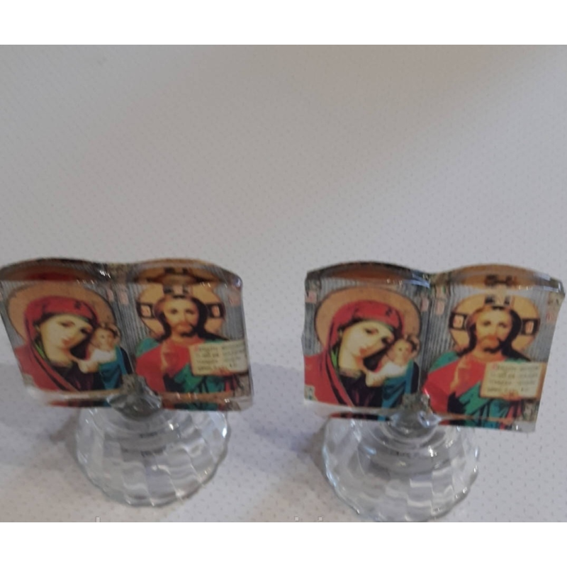 Іконка склянна на підставці