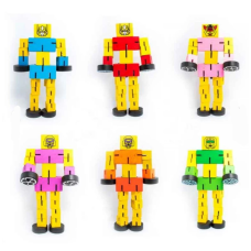 Іграшка з дерева“ робот  трансформер“17.5см