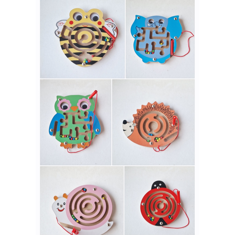 Дерев“яний лабіринт з магнітом