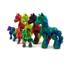 Іграшка антистрес 3D Коник рухлива фігурка