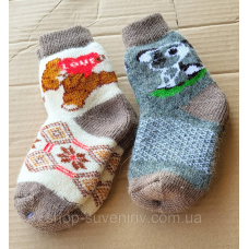 Дитячі  шерстяні шкарпетки