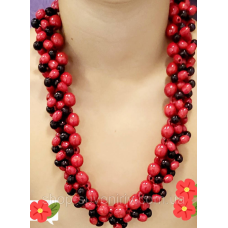 Намисто з натурального дерева